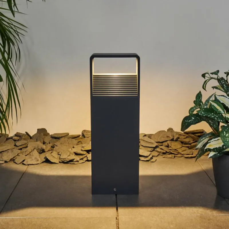 hofstein Borne lumineuse Dubona LED Anthracite, 1 lumière