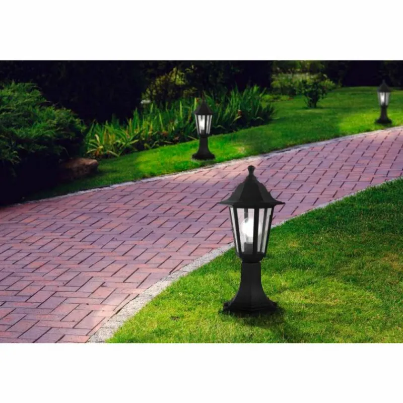 Luminaires Eglo Borne lumineuse Eglo DUANERA Noir, 1 lumière