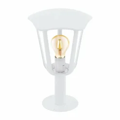 Luminaires Rustiques-Luminaires Eglo Borne lumineuse EGLO MONREALE Blanc, 1 lumière
