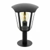Luminaires Rustiques-Luminaires Eglo Borne lumineuse EGLO MONREALE Noir, 1 lumière