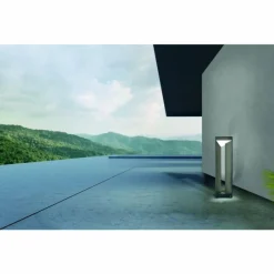 Luminaires Eglo Borne lumineuse Eglo NEMBRO LED Noir, 1 lumière