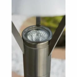 Luminaires Eglo Borne lumineuse Eglo Roofus Acier inoxydable, 1 lumière