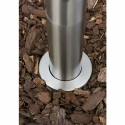 Luminaires Eglo Borne lumineuse Eglo Roofus Acier inoxydable, 1 lumière