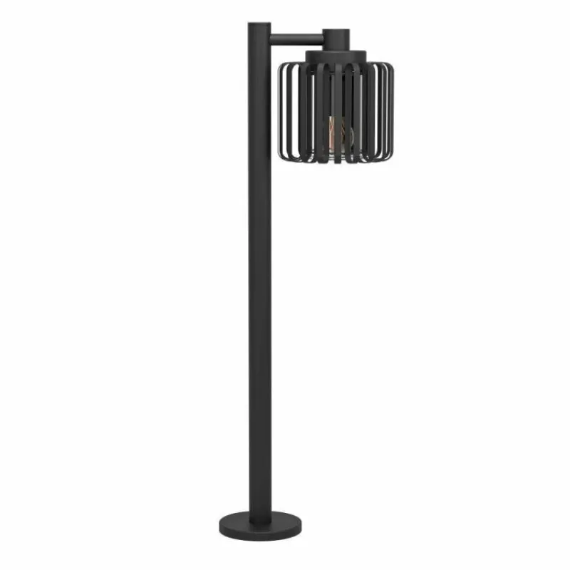 Luminaires Eglo Borne lumineuse Eglo SELINUS Noir, 1 lumière