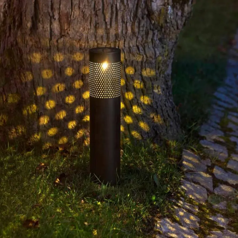 Luminaires Eglo Borne lumineuse Eglo Z_SOLAR LED Noir, 1 lumière