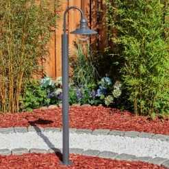 hofstein Borne lumineuse Elima Anthracite, 1 lumière