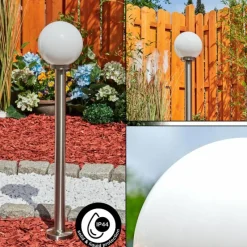 hofstein Borne lumineuse Enara Nickel mat, 1 lumière