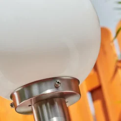 hofstein Borne lumineuse Enara Nickel mat, 1 lumière