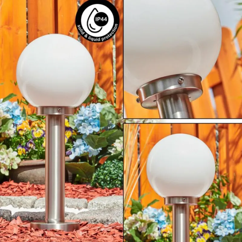 hofstein Borne lumineuse Enara Nickel mat, 1 lumière