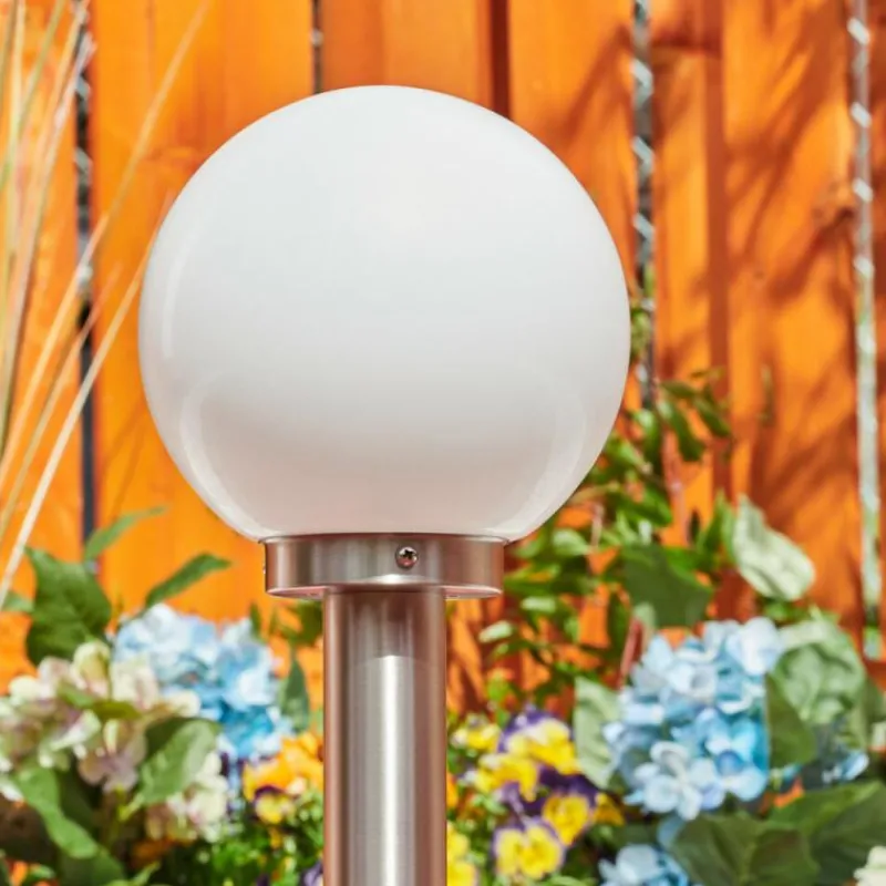 hofstein Borne lumineuse Enara Nickel mat, 1 lumière