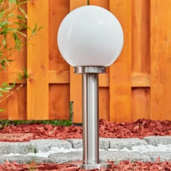 hofstein Borne lumineuse Enara Nickel mat, 1 lumière