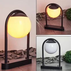 hofstein Borne lumineuse Festau Noir, 1 lumière