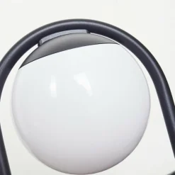 hofstein Borne lumineuse Festau Noir, 1 lumière