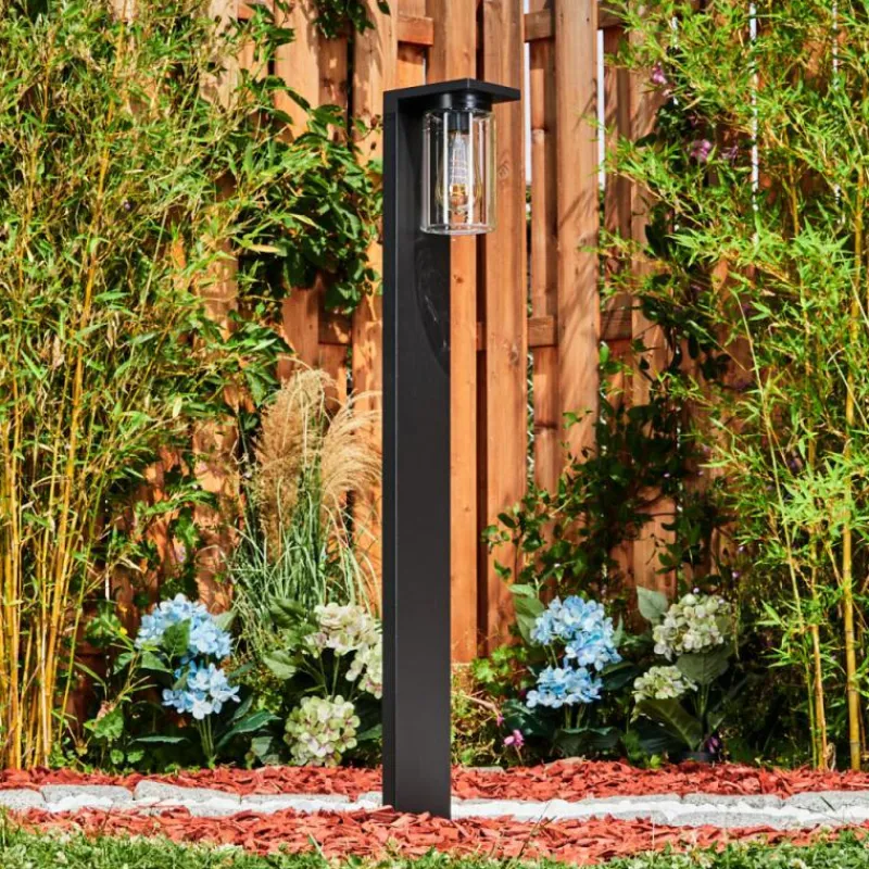 hofstein Borne lumineuse Foley Noir, 1 lumière