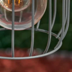 Lampes Vintages & Rétros-hofstein Borne lumineuse Foothills Anthracite, 1 lumière