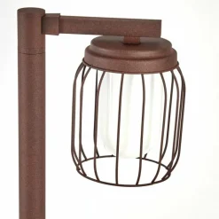 hofstein Borne lumineuse Foothills Rouille, 1 lumière