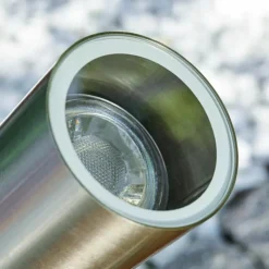 hofstein Borne lumineuse Froslev LED Chrome, 2 lumières