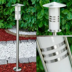 hofstein Borne lumineuse Fukuoka Argenté, 1 lumière