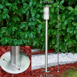 hofstein Borne lumineuse Fukuoka Argenté, 1 lumière