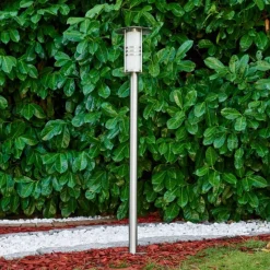 hofstein Borne lumineuse Fukuoka Argenté, 1 lumière