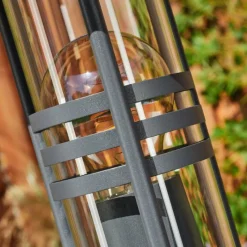 hofstein Borne lumineuse Fukuoka Anthracite, 1 lumière