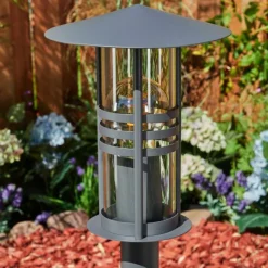 hofstein Borne lumineuse Fukuoka Anthracite, 1 lumière