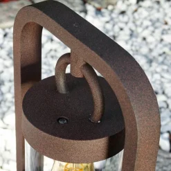 hofstein Borne lumineuse Fulham Rouille, 1 lumière