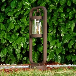 hofstein Borne lumineuse Fulham Rouille, 1 lumière