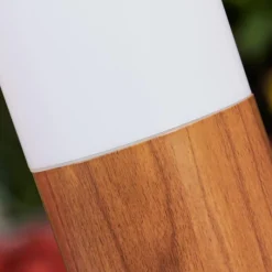 hofstein Borne lumineuse Gabarone Brun, Couleur bois, 1 lumière