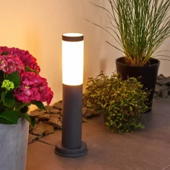 hofstein Borne lumineuse Gaborone Anthracite, 1 lumière