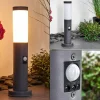 hofstein Borne lumineuse Gaborone Anthracite, 1 lumière, Détecteur de mouvement
