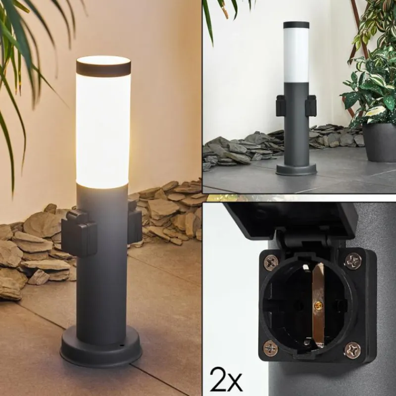 hofstein Borne lumineuse Gaborone Anthracite, 1 lumière