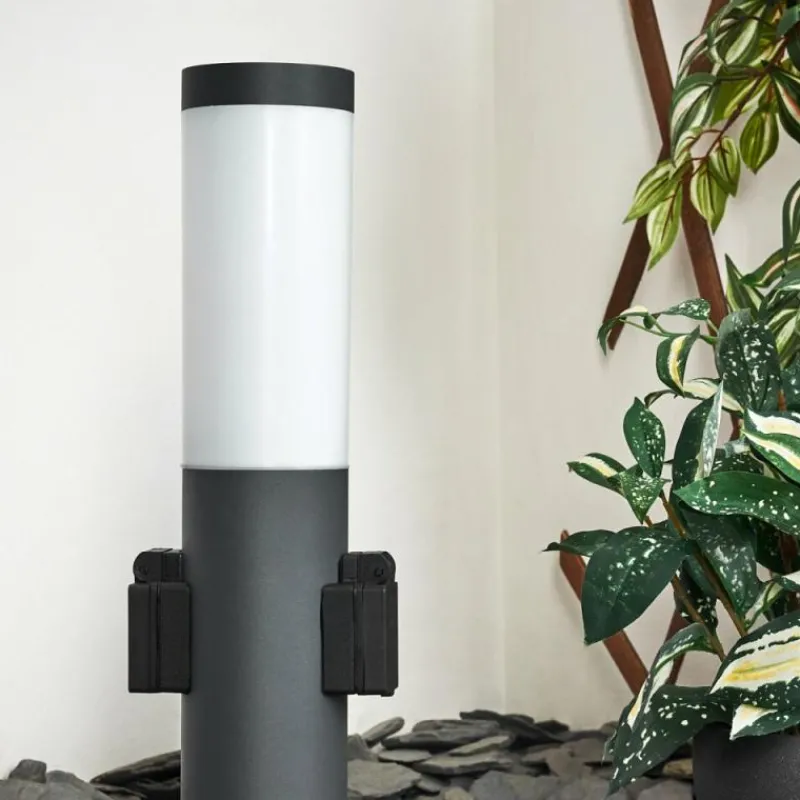 hofstein Borne lumineuse Gaborone Anthracite, 1 lumière