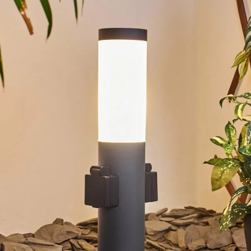 hofstein Borne lumineuse Gaborone Anthracite, 1 lumière