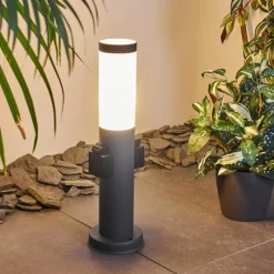 hofstein Borne lumineuse Gaborone Anthracite, 1 lumière