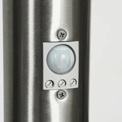 hofstein Borne lumineuse Gaborone LED Nickel mat, 1 lumière, Détecteur de mouvement