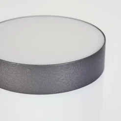 hofstein Borne lumineuse Gaborone Anthracite, 1 lumière, Détecteur de mouvement