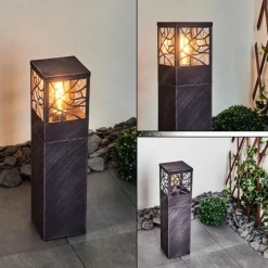 hofstein Borne lumineuse Geroboti Rouille, 1 lumière