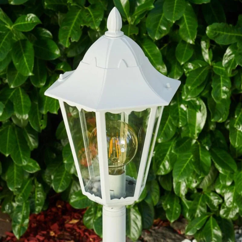 hofstein Borne lumineuse Gilze Blanc, 1 lumière