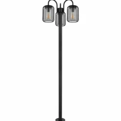 Luminaires Globo Lighting Borne lumineuse Globo ADELHEID Noir, 3 lumières