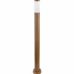 Lampes En Bois-Luminaires Globo Lighting Borne lumineuse Globo BOSTON Bois foncé, 1 lumière