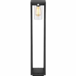 Luminaires Globo Lighting Borne lumineuse Globo CANDELA Noir, 1 lumière, Détecteur de mouvement