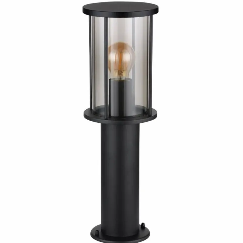 Suspension Verre Fumé-Luminaires Globo Lighting Borne lumineuse Globo GRACEY Noir, 1 lumière