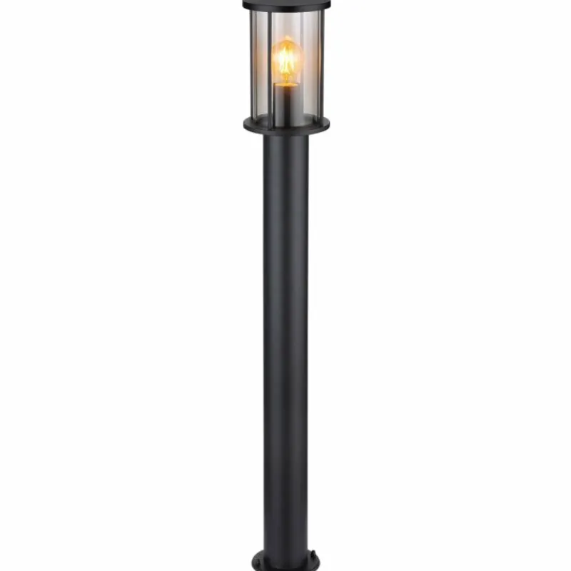 Suspension Verre Fumé-Luminaires Globo Lighting Borne lumineuse Globo GRACEY Noir, 1 lumière