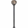 Luminaires Globo Lighting Borne lumineuse Globo HILARIO Anthracite, 1 lumière