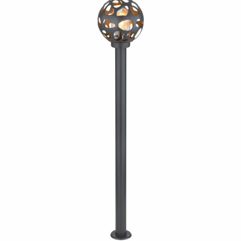 Luminaires Globo Lighting Borne lumineuse Globo HILARIO Anthracite, 1 lumière