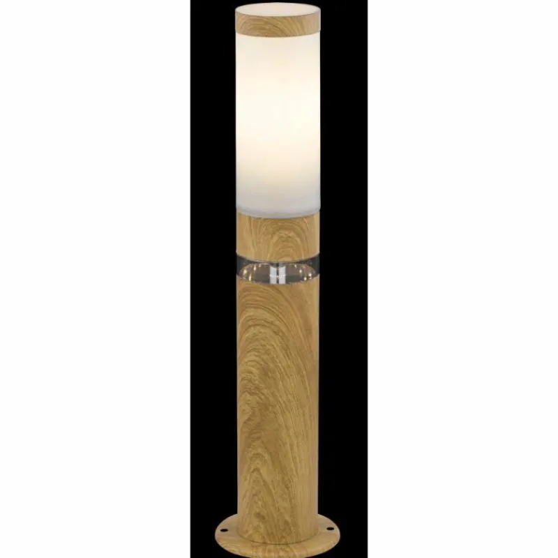 Lampes En Bois-Luminaires Globo Lighting Borne lumineuse Globo JAICY Couleur bois, 1 lumière