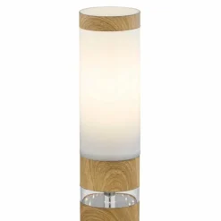 Lampes En Bois-Luminaires Globo Lighting Borne lumineuse Globo JAICY Couleur bois, 1 lumière
