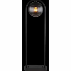 Suspension Verre Fumé-Luminaires Globo Lighting Borne lumineuse Globo MICHAEL Noir, 1 lumière