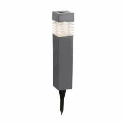 Luminaires Globo Lighting Borne lumineuse Globo Solar LED Gris, 1 lumière